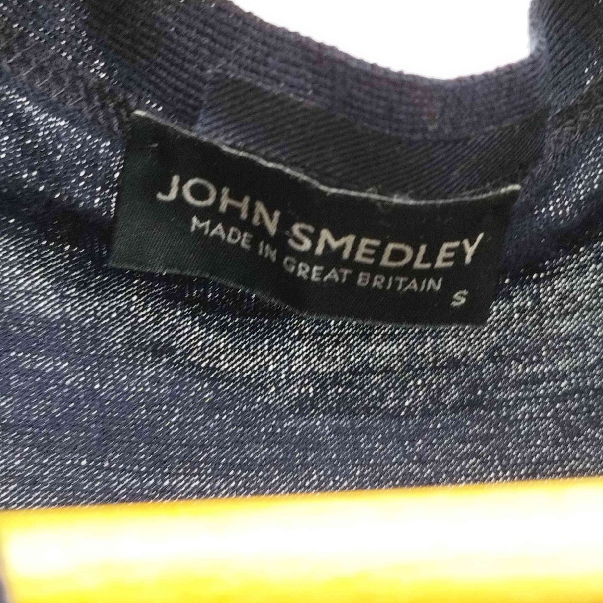 JOHN SMEDLEY(ジョンスメドレー) ウールカーディガン メンズ import：S 中古 古着 1244_画像6