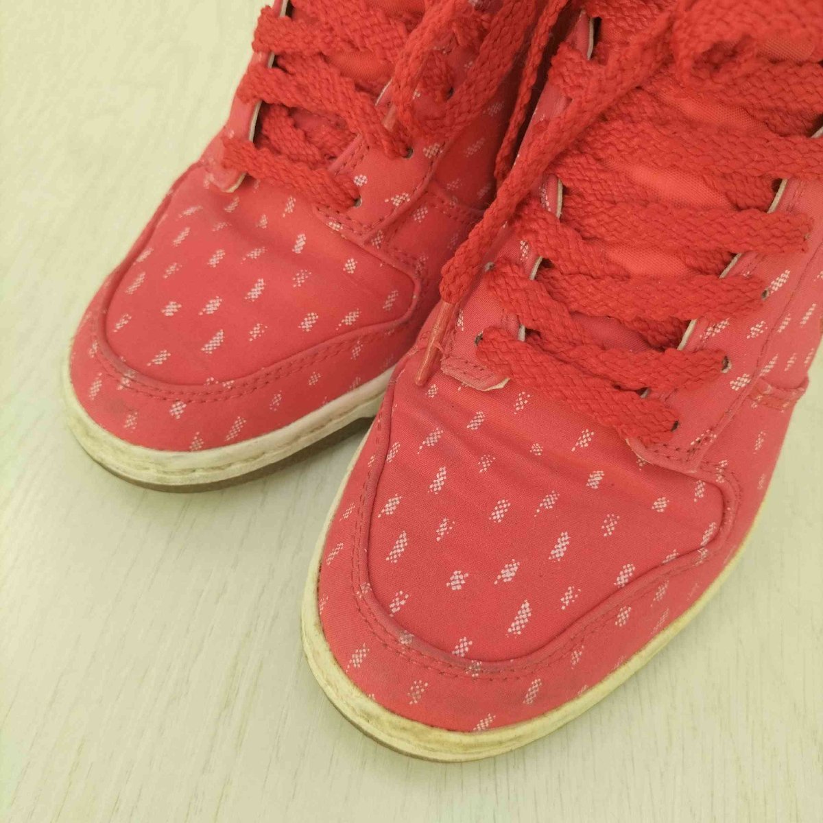 NIKE(ナイキ) Dunk Sky HI Print ダンク スカイハイ プリント レディース JPN 中古 古着 0423_画像4