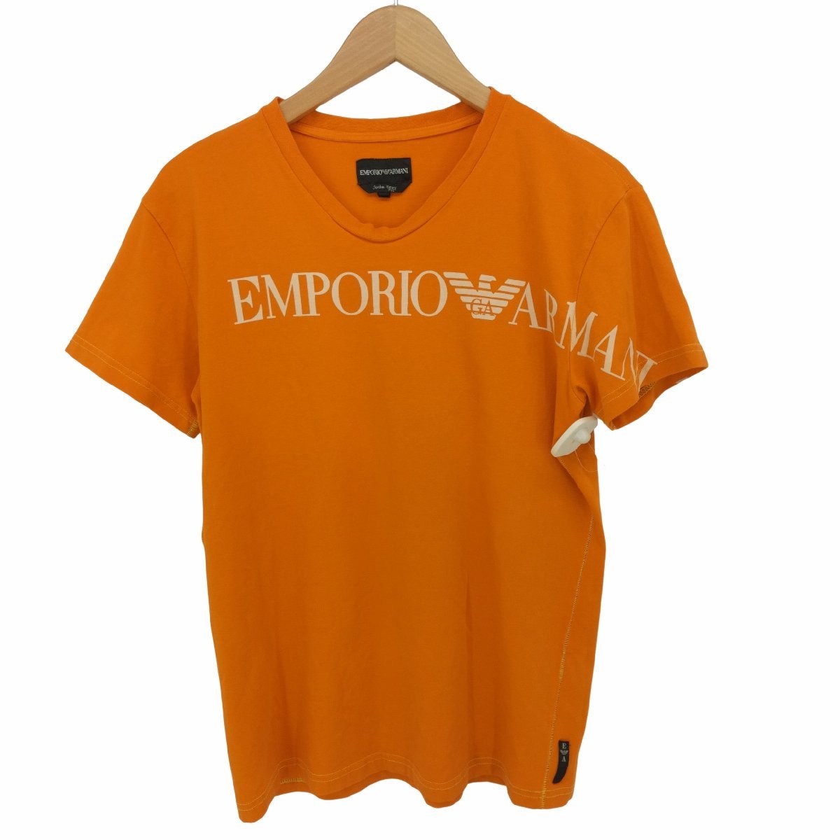 EMPORIO ARMANI(エンポリオアルマーニ) ロゴプリント 半袖 S/S Tシャツ メンズ im 中古 古着 0824_画像1