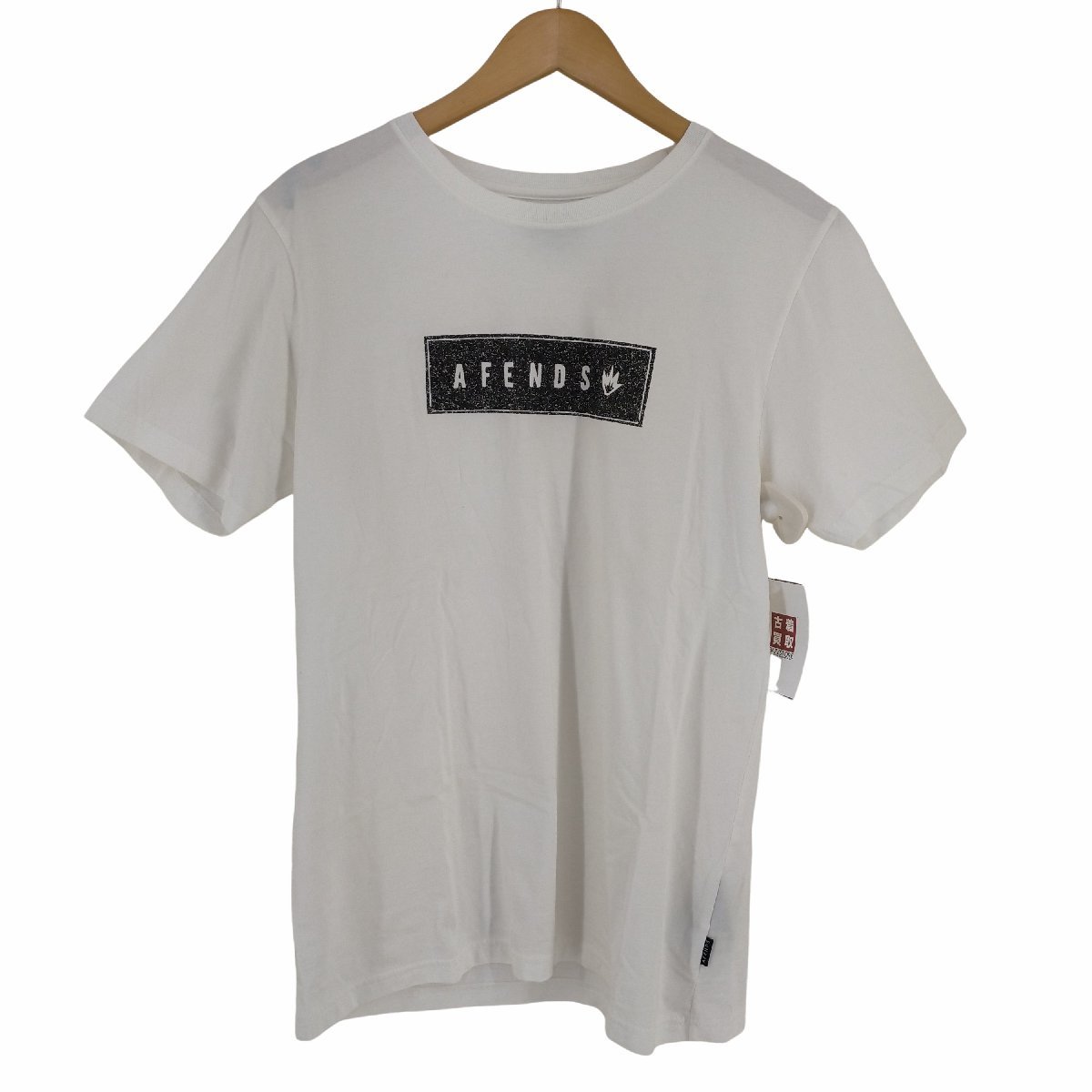 AFENDS(アフェンズ) ロゴプリント S/S TEE メンズ JPN：M 中古 古着 0104_画像1