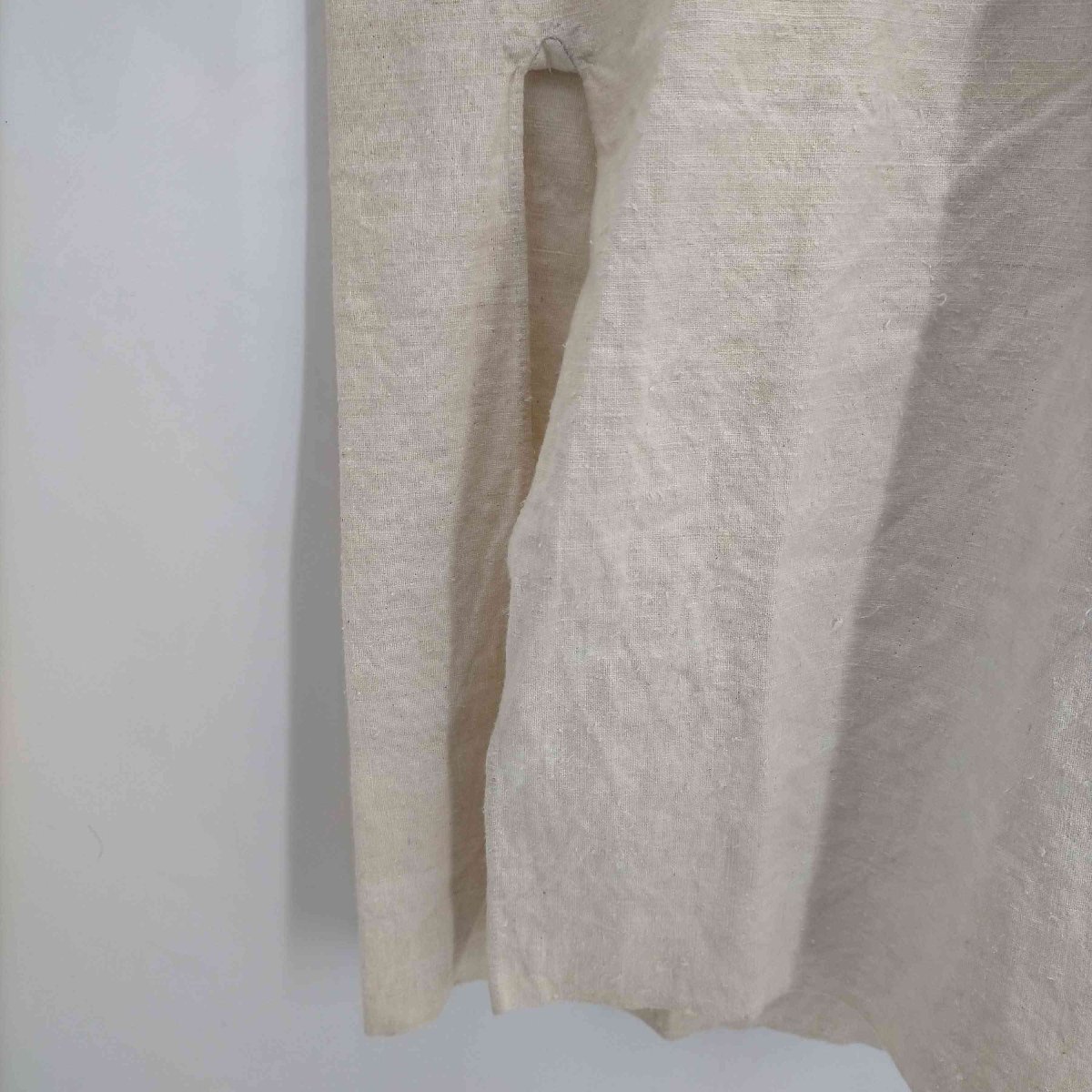 USED古着(ユーズドフルギ) 1900～20S France Antique linen Smock ア 中古 古着 0230_画像5