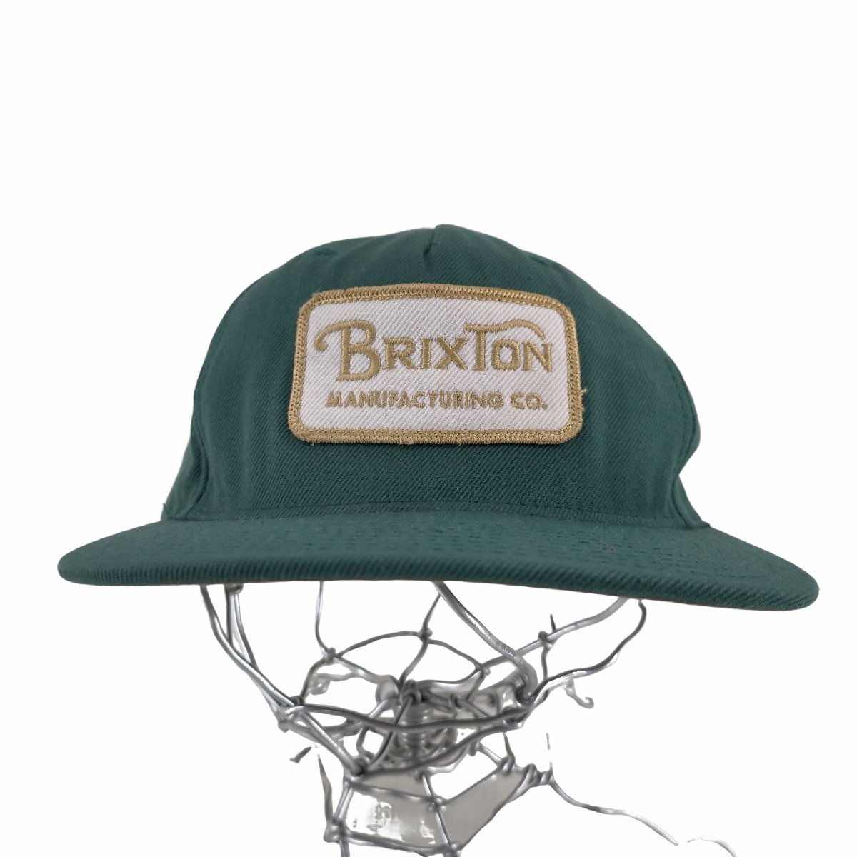 Brixton(ブリクストン) ベトナム製 6パネル ロゴワッペンキャップ メンズ 表記無 中古 古着 0825_画像1