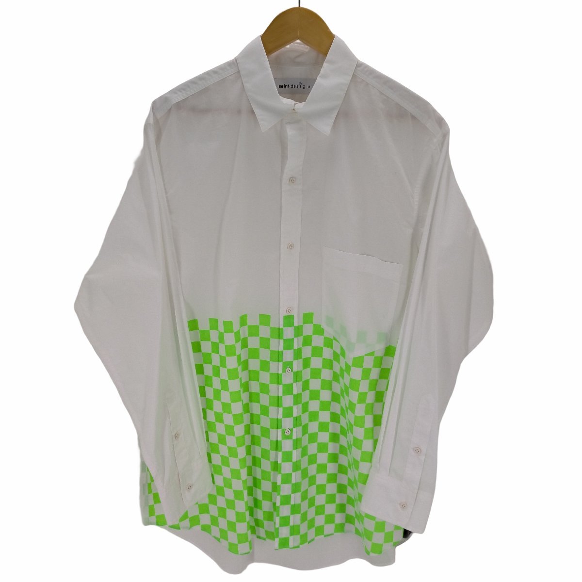 mintdesigns(ミントデザインズ) 23ss Checkered Flag Shirts メンズ 中古 古着 0705_画像1