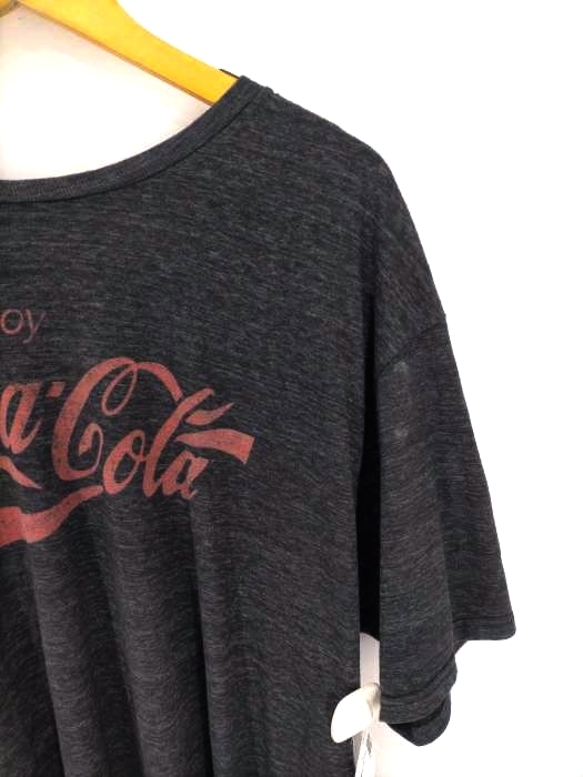 USED古着(ユーズドフルギ) COCA-COLA 霜降りTシャツ メンズ 2X 中古 古着 0920_画像6