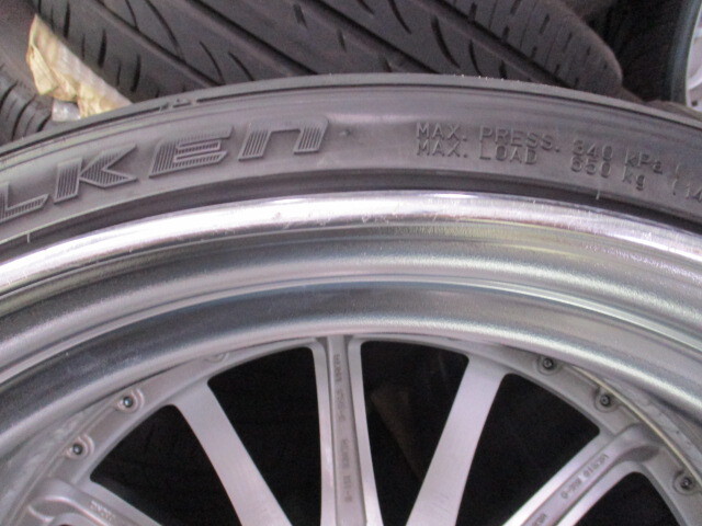 WALD ポルトフィーノ P12-C♪20×8.5J +38(Hディスク)/10J +50(Lディスク)♪PCD114.3♪クラウン/マジェスタ/マークX/アリスト/セルシオ_画像9