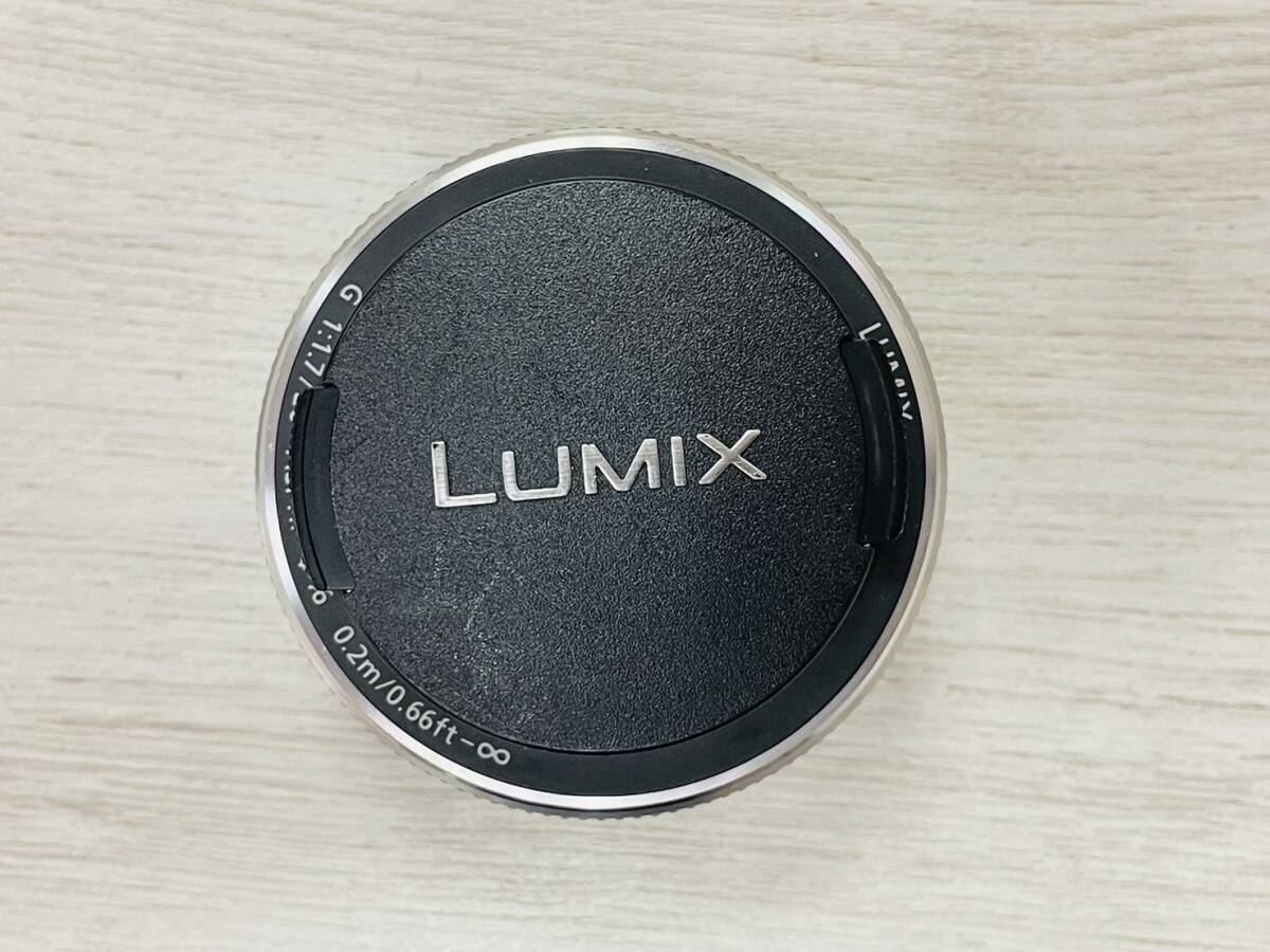 【動作確認済み】 Panasonic LUMIX 0.2m/0.66ft G 1:1.7/20 ASPH カメラ レンズ パナソニック ルミックス_画像2