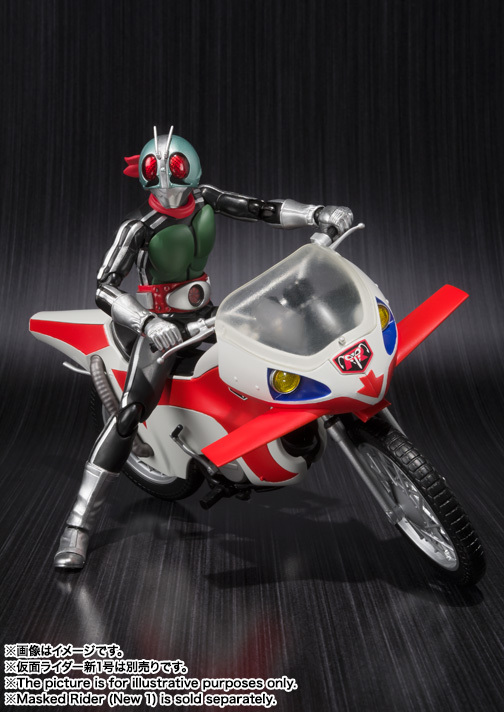 S.H.フィギュアーツ 新サイクロン号 (2014年発売) ＋ 仮面ライダー1号 (桜島ver.) (2013年発売)　共に初版 2種セット 未開封 未使用_画像5