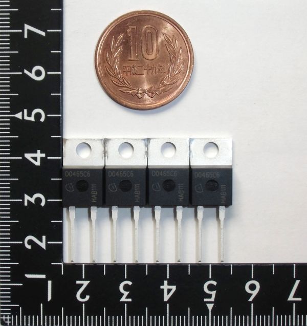 [4 piece ] Infineon no. 6 generation SiC SBD IDH04G65C6 650V 4A