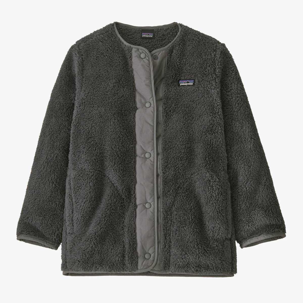 ★新品★　patagonia パタゴニア キッズ ロス ガトス カーディガン Forge Grey FGE XXLサイズ　正規品_画像1