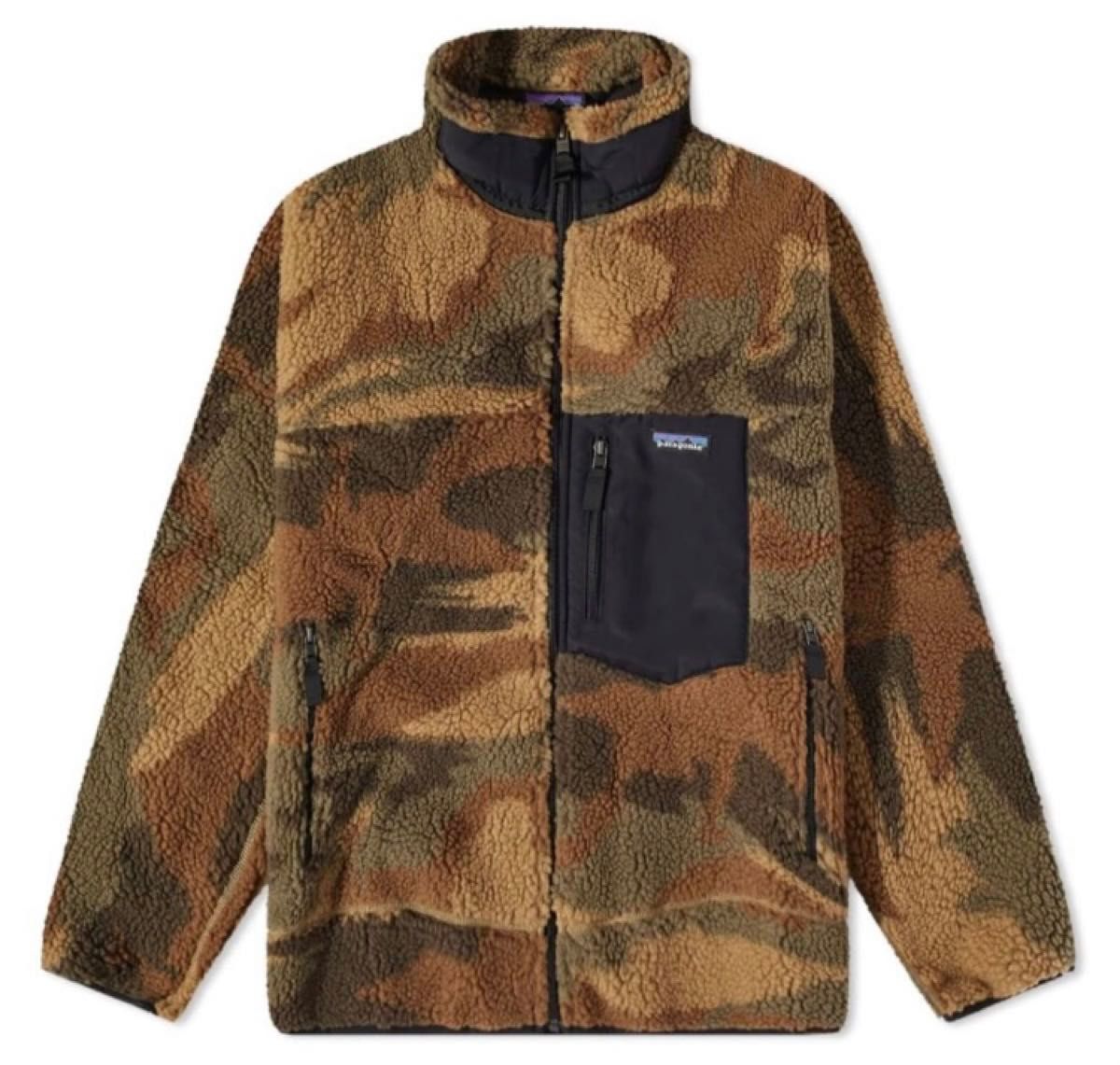 日本未発売品 Patagonia Retro-X パタゴニア カモフラ サイズL 日本未発売品 Patagonia Retro-X パタゴニア カモフラ サイズL