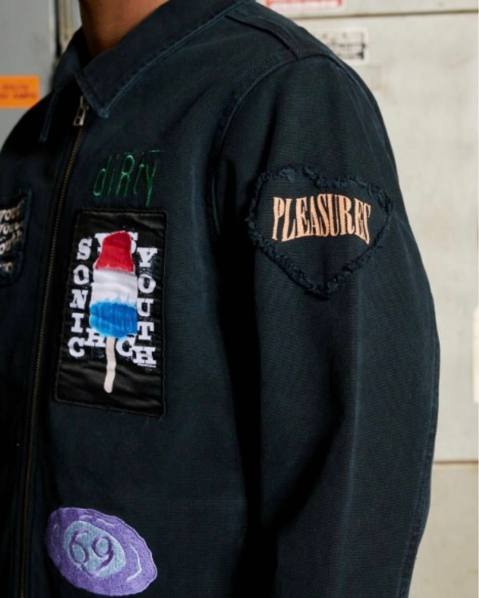 PLEASURES SONIC YOUTH WORK JACKET ソニック・ユース ワーク PLEASURES SONIC YOUTH WORK JACKET ソニック・ユース ワーク