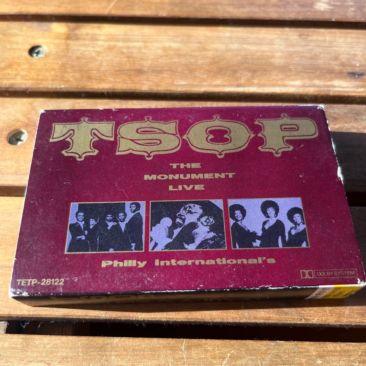 TSOP ザ・モニュメント・ライヴ　カセットテープ　中古品_画像1