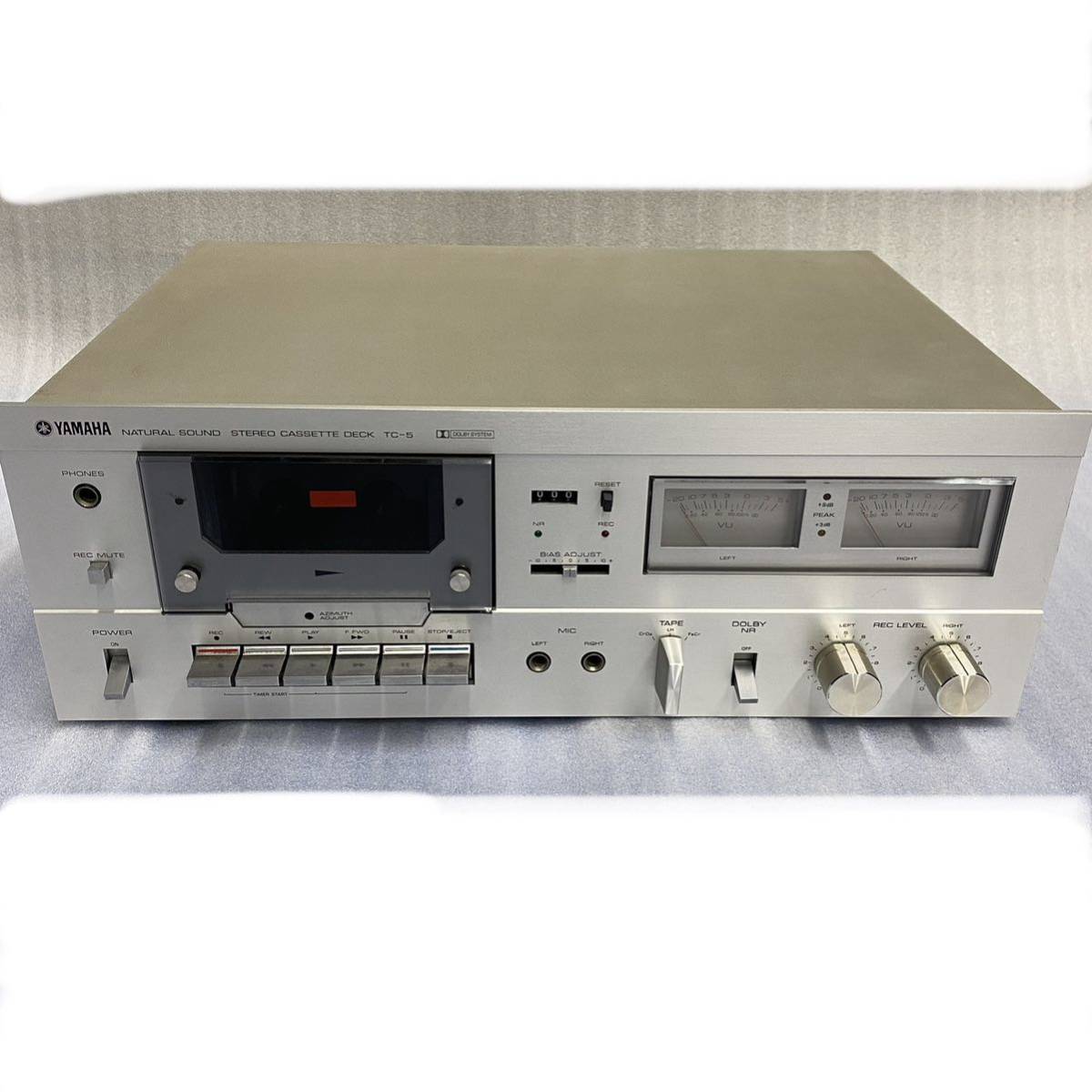 動作品☆名機 YAMAHA ヤマハ カセットデッキ TC-5 ※専門業者で 動作品☆名機 YAMAHA ヤマハ カセットデッキ TC-5 ※専門業者で