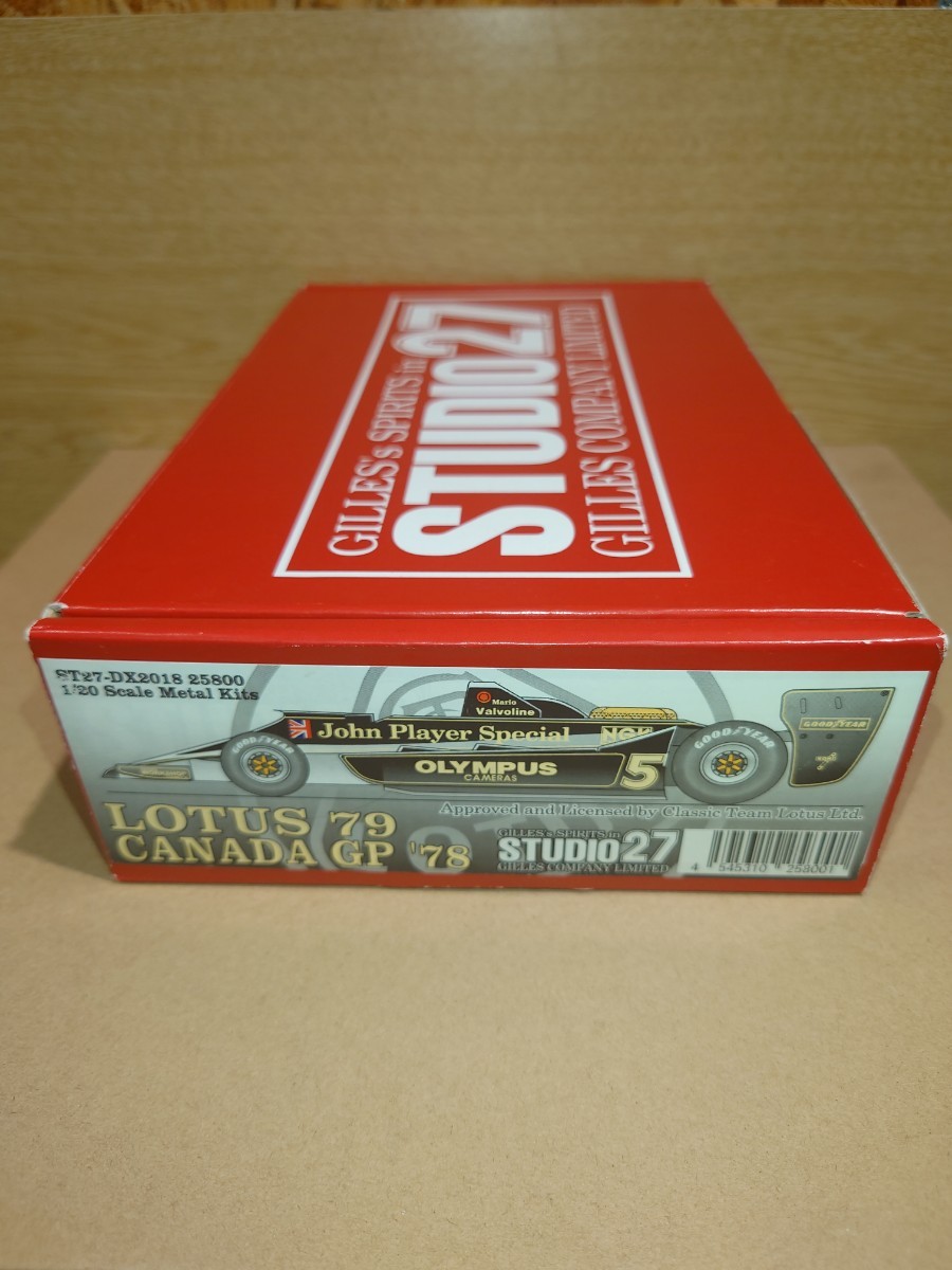 Yahoo!オークション - スタジオ27 1/20 ロータス 79 カナダGP Yahoo!オークション - スタジオ27 1/20 ロータス 79 カナダGP
