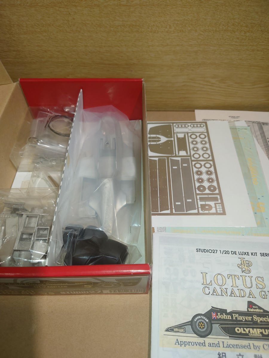 Yahoo!オークション - スタジオ27 1/20 ロータス 79 カナダGP Yahoo!オークション - スタジオ27 1/20 ロータス 79 カナダGP