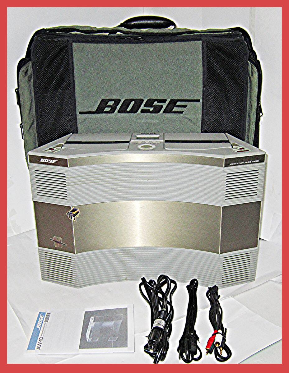 ☆∮♪　整備済　動作良好　BOSE　AW-1D　Acoustic　Wave　Stereo　Music　System　アコースティック ウェーブ ステレオ システム_画像1