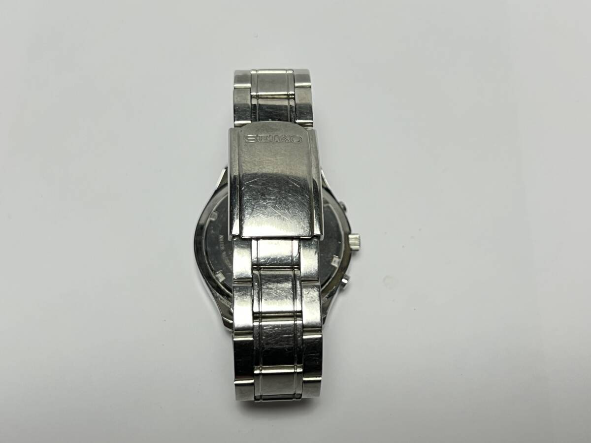 セイコー　クロノグラフ　クオーツ　V657-7100　メンズ　腕時計　SEIKO_画像4