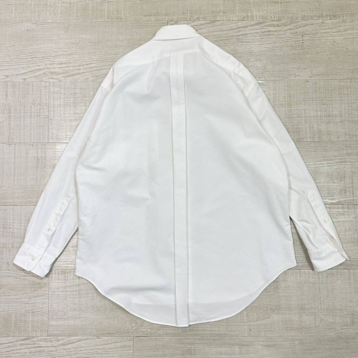 19aw 2019 Graphpaper グラフペーパー OXFORD L/S B.D BOX SHIRT オックスフォード ロングスリーブ ボタンダウン ボックス シャツ サイズ 1_画像2