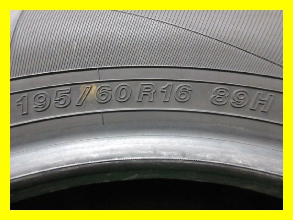 ZT978【送料無料】195/60R16 ほぼ新品溝 ♪ ヨコハマ 夏タイヤ BluEarth-ES ES32 2023年製 2本 激安 セレナ ノート ウィッシュ イスト 等に_画像7