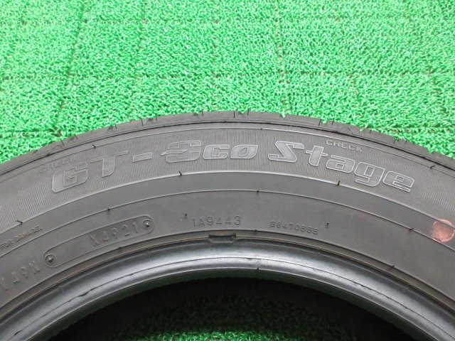 ZD904【送料無料】195/65R15 超溝高 9分山 グッドイヤー 夏タイヤ GT-ECO stage 2021年製 2本 激安 セレナ ステップワゴン ヴォクシー ノアの画像9