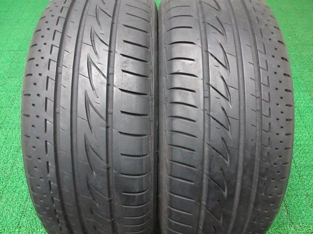 ZD923【送料無料 在庫処分】205/55R17 超溝高 9分山 ブリストン 夏タイヤ LUFT RV ホイールセット 4本 weds LEONIS VX 激安 ステップワゴン_画像2