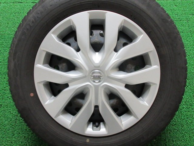 ZD944【送料無料 在庫処分】225/65R17 超溝高 夏タイヤ GRANDTREK PT3 ホイールセット 4本 日産 エクストレイル T32 純正 激安 キャップ付_画像7