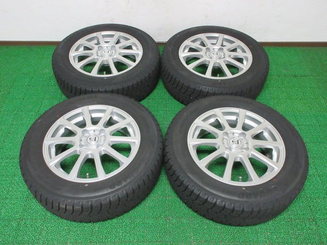 ZD785【送料無料 在庫処分】185/65R15 超溝高 ヨコハマ スタッドレス iG60 ♪ ホイールセット 4本 激安 ノート ウイングロード ティーダ 等_画像1