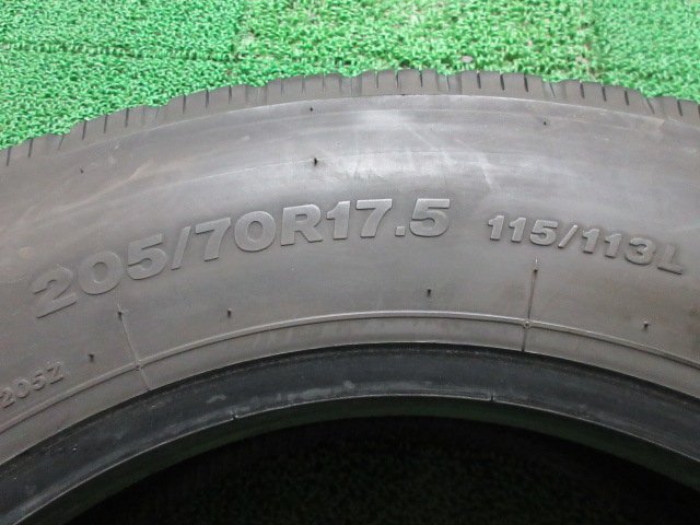 ZK818[ бесплатная доставка ]205/70R17.5 115/113 супер паз высота Bridgestone летние шины DURAVIS R205 20 год 6шт.@ супер-скидка маленький размер средний грузовик Canter Elf 