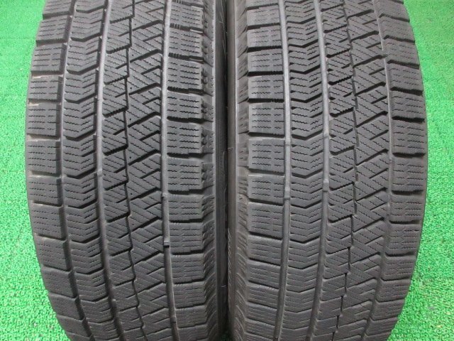 ZT797【送料無料】195/65R16 超溝高 8~8.5分山 ブリヂストン スタッドレス VRX2 ♪ 20年製 4本 激安 ライズ ロッキー アテンザ レックス 等_画像3