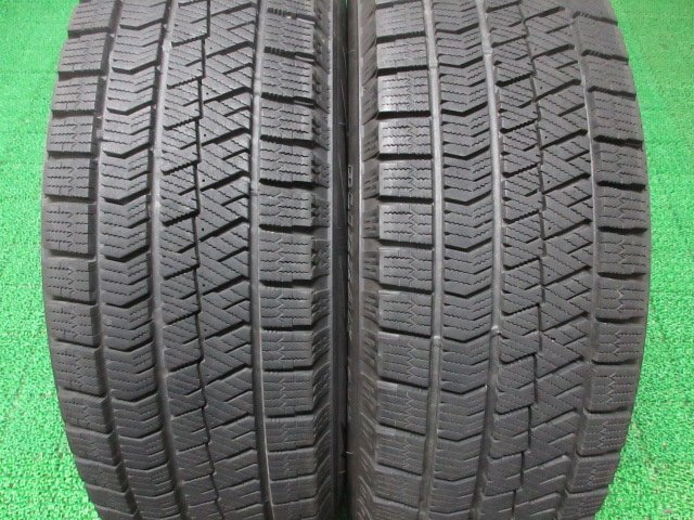 ZT797【送料無料】195/65R16 超溝高 8~8.5分山 ブリヂストン スタッドレス VRX2 ♪ 20年製 4本 激安 ライズ ロッキー アテンザ レックス 等_画像2