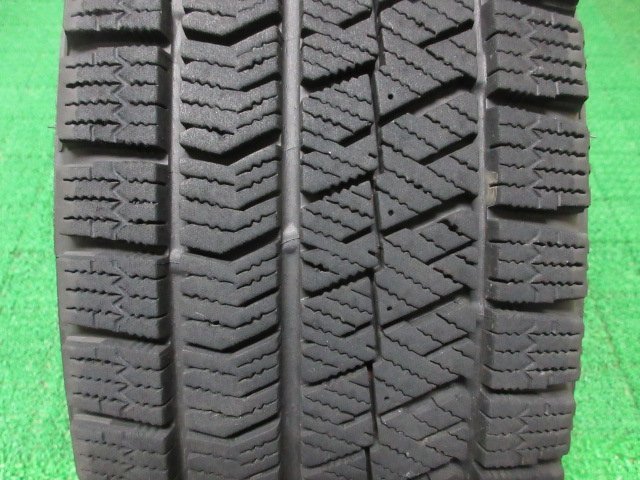 ZL539【送料無料 在庫処分】185/65R15 超溝高 8~8.5分山 ブリヂストン スタッドレス VRX2 ♪ ホイールセット 4本 激安 ノート デミオ 等に_画像4