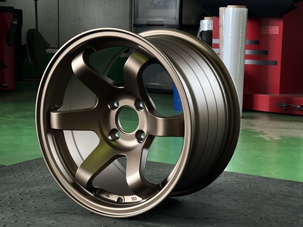 送込 即日発送 軽量ホイール 新品 15x8.25J +20 PCD100 4h 15インチ ホイール 4本 ミラ ミラジーノ コンテ ラパン ダイハツ スズキ 軽自動_画像7