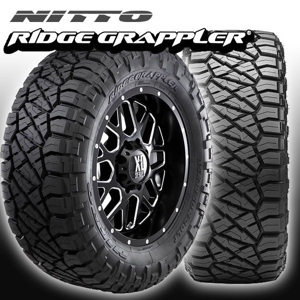 新品 VORTEK VRT608 17x9 ハイラックス サーフ プラド 17インチマッドタイヤホイールセット NITTO RIDGE GRAPPLER 265/70R17 285/70R17_画像8