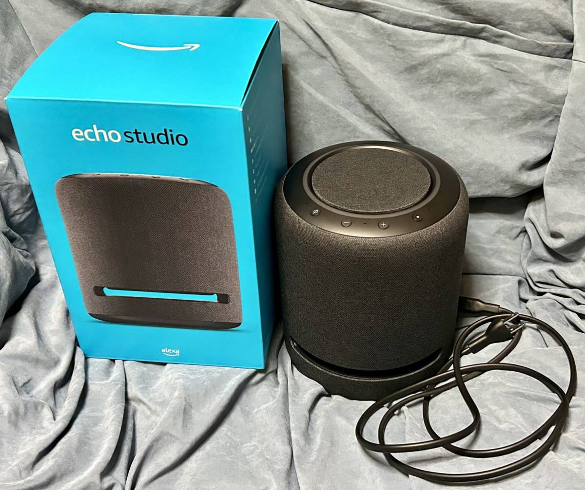 良好品】 Amazon Echo Studio エコースタジオ チャコール スマート