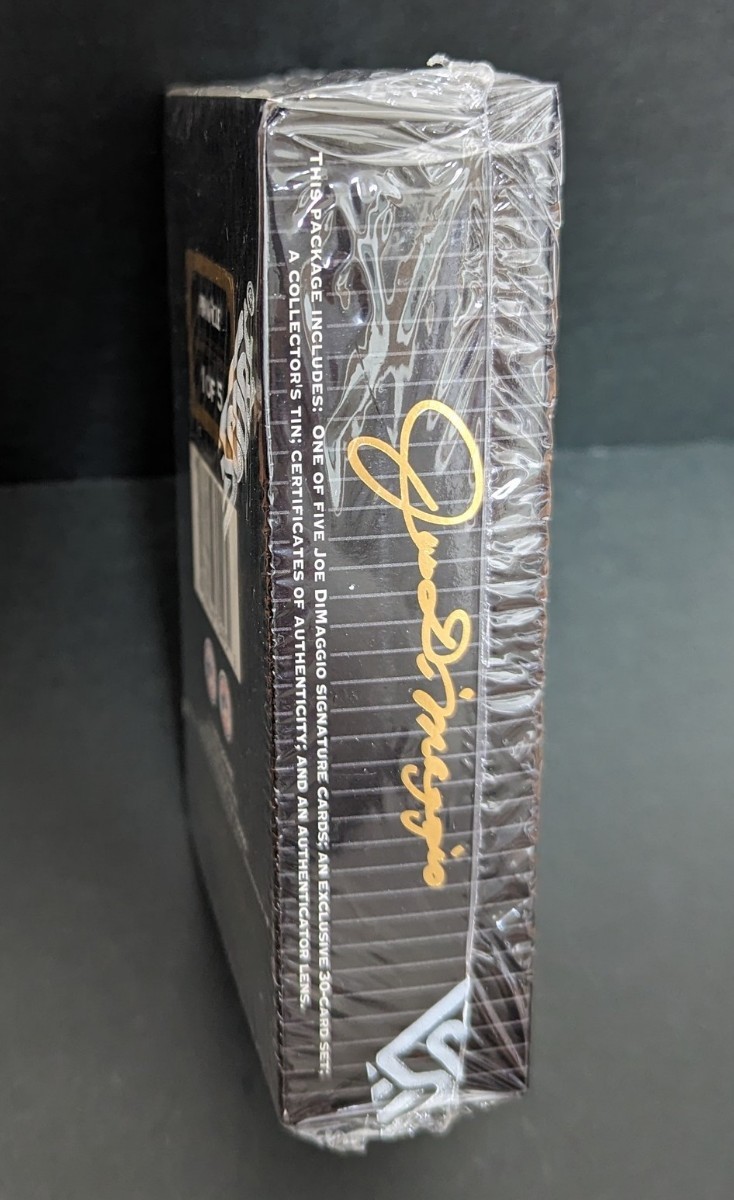 【完全未開封】1993 SCORE PINNACLE□JOE DIMAGGIO 直筆サインカードセットAUTOGRAPH CARD ジョー・ディマジオ SIGNATURE CARD 〈No.1of5〉の画像3