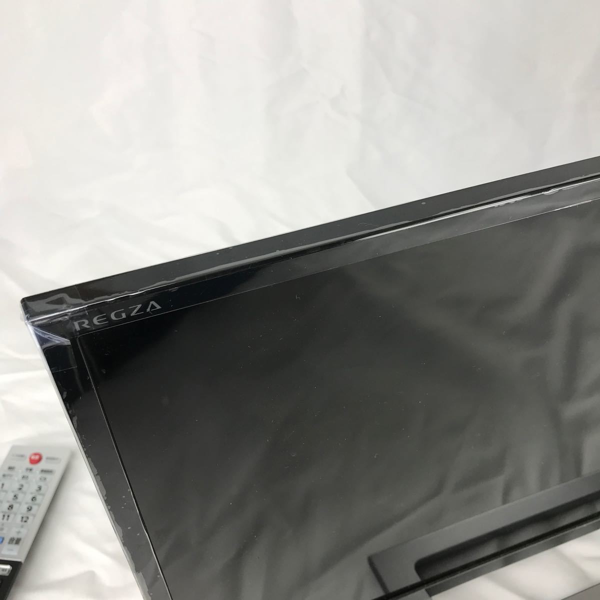 △【通電確認済み】TOSHIBA 液晶テレビ 23V34 リモコン付　シャープ TV _画像3