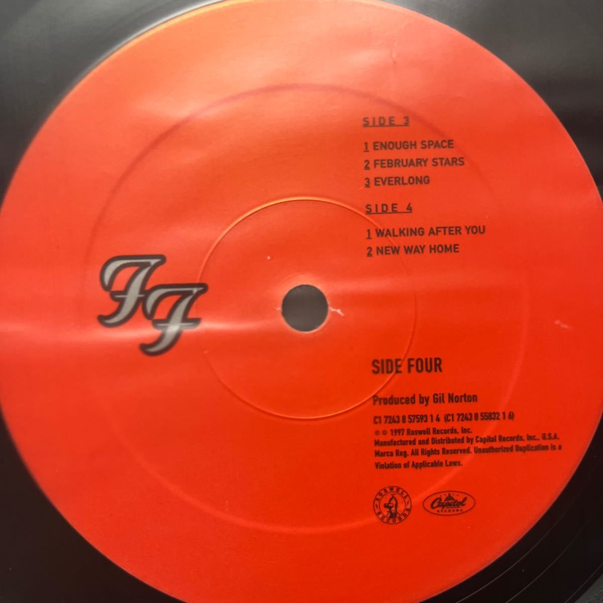 2LP シュリンク付 foo fighters / the colour and shape cr633wr102402_画像4