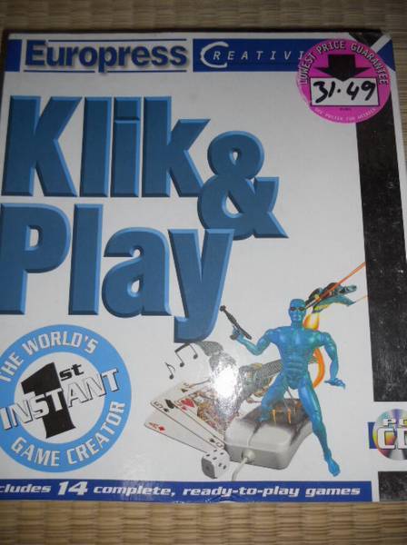 Klik&Play click and Play English version [USED]