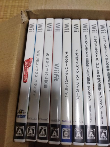 Wii　WiiU　ソフト まとめ 11本セット Nintendo ドラゴンクエスト マリオメーカー　モンスターハンター　イナズマイレブン　など_画像2