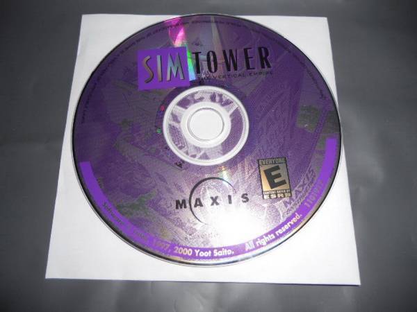 MAXIS SIMTOWER (The TOWER иностранная версия ) [USED]