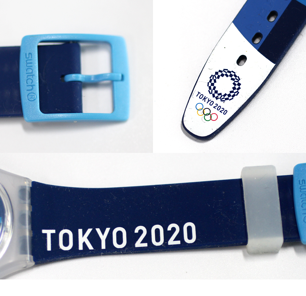 【swatch】スウォッチ TOKYO 2020 東京五輪 オリンピック クォーツ 腕時計の画像9