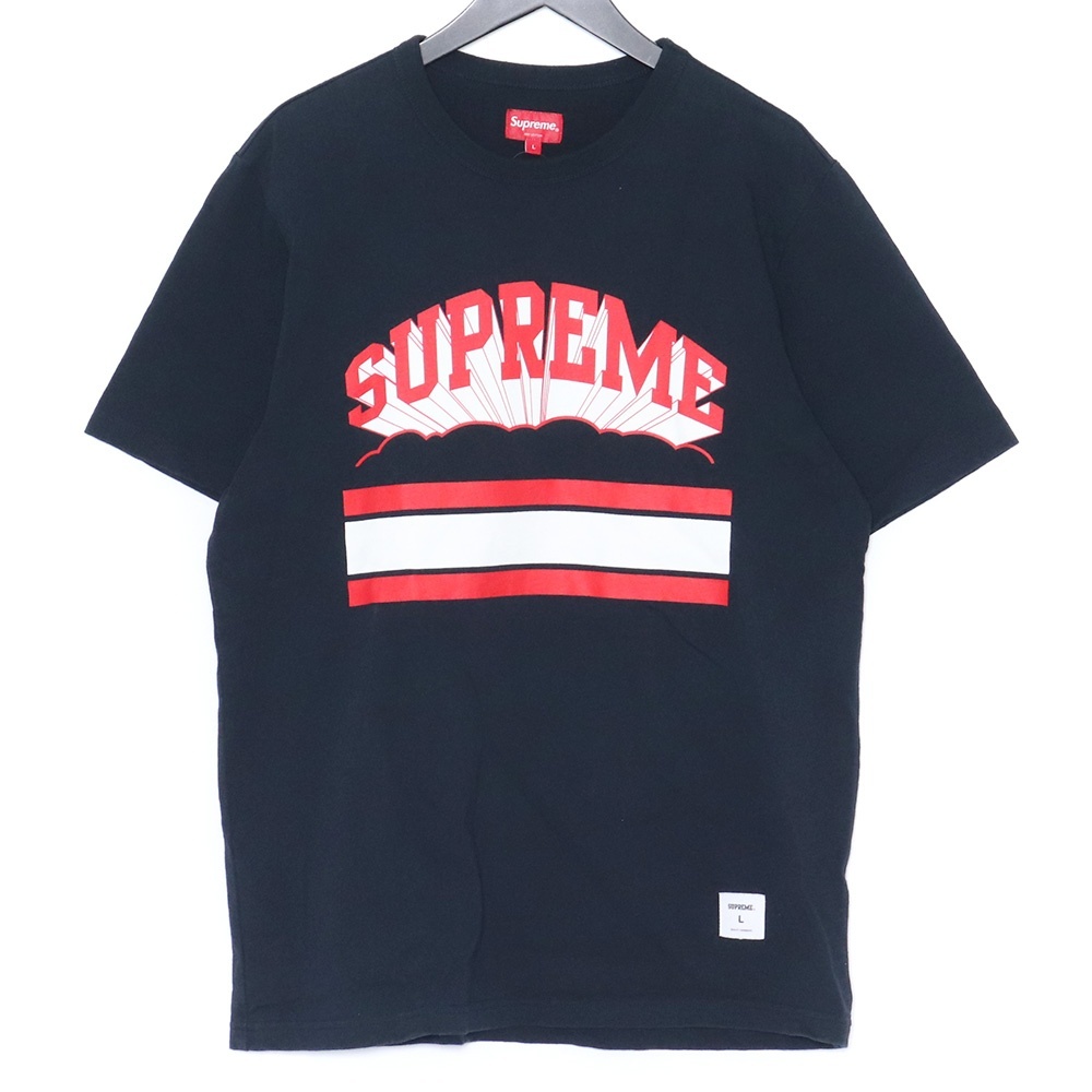 SUPREME 19SS Cloud Arc Tee navy Lサイズ ネイビー シュプリーム クラウドアーチプリントTシャツ