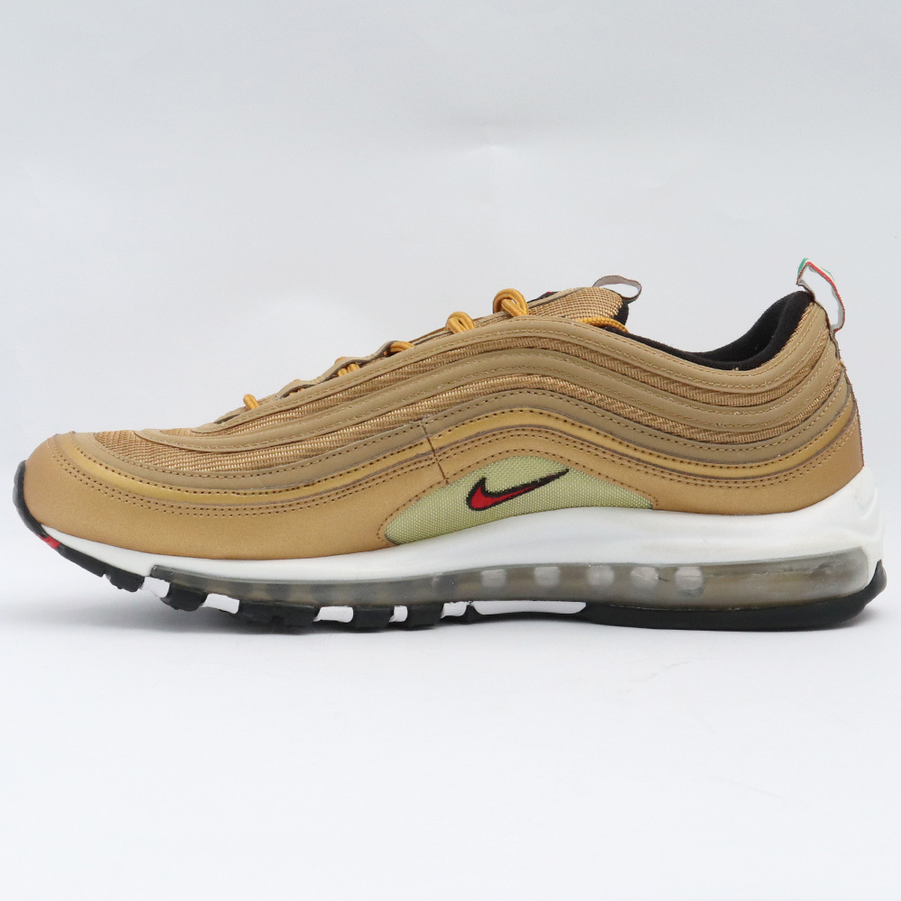 28.5cm NIKE AIR MAX 97 IT Metallic Gold AJ8056-700 ナイキ エアマックス97 メタリックゴールド スニーカー_画像3