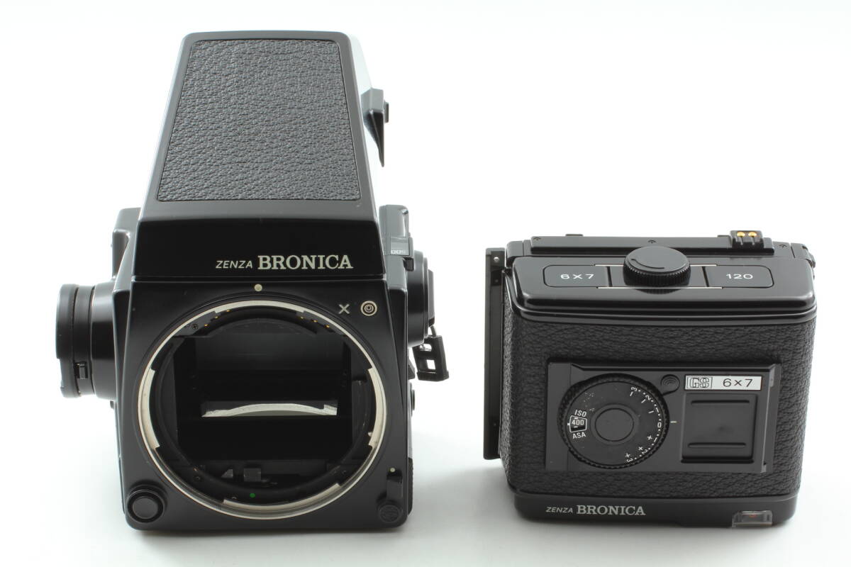 【現状品】ZENZA BRONICA ゼンザブロニカ GS-1 Body AEファインダー付 ボディMedium Format Film Camera 中判カメラ #3306_画像4