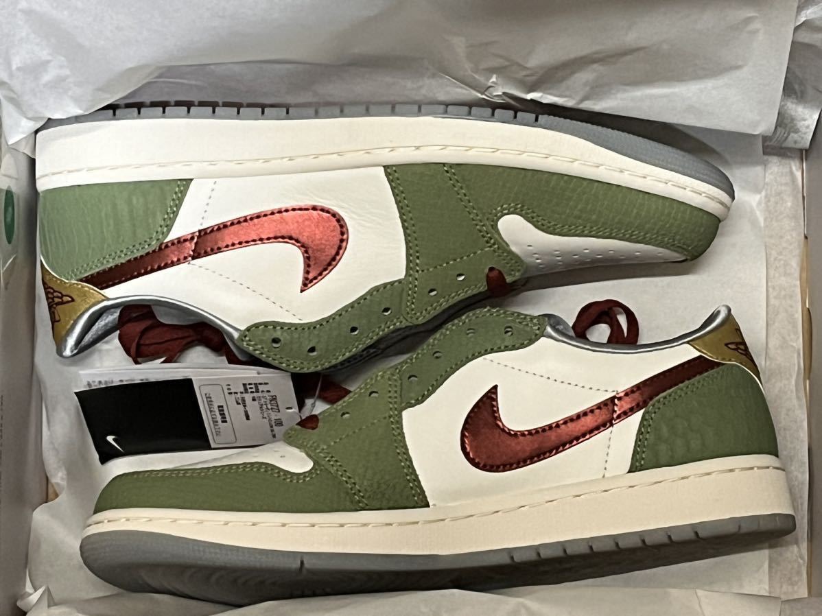 新品 NIKE AIR JORDAN 1 LOW OG CNY 2024 “Year of the Dragon” Us9.5 / ナイキ エア ジョーダン 1 27.5cm 国内正規 送料無料 最終値下げの画像6