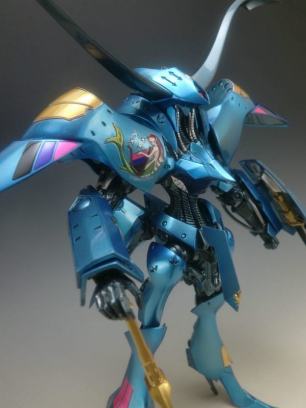 1/100 ファイブスター物語 FSS V サイレン ネプチューン ガレージキット 樹脂 レジン 未塗装 未組立_画像6