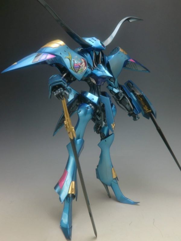 1/100 ファイブスター物語 FSS V サイレン ネプチューン ガレージキット 樹脂 レジン 未塗装 未組立_画像3