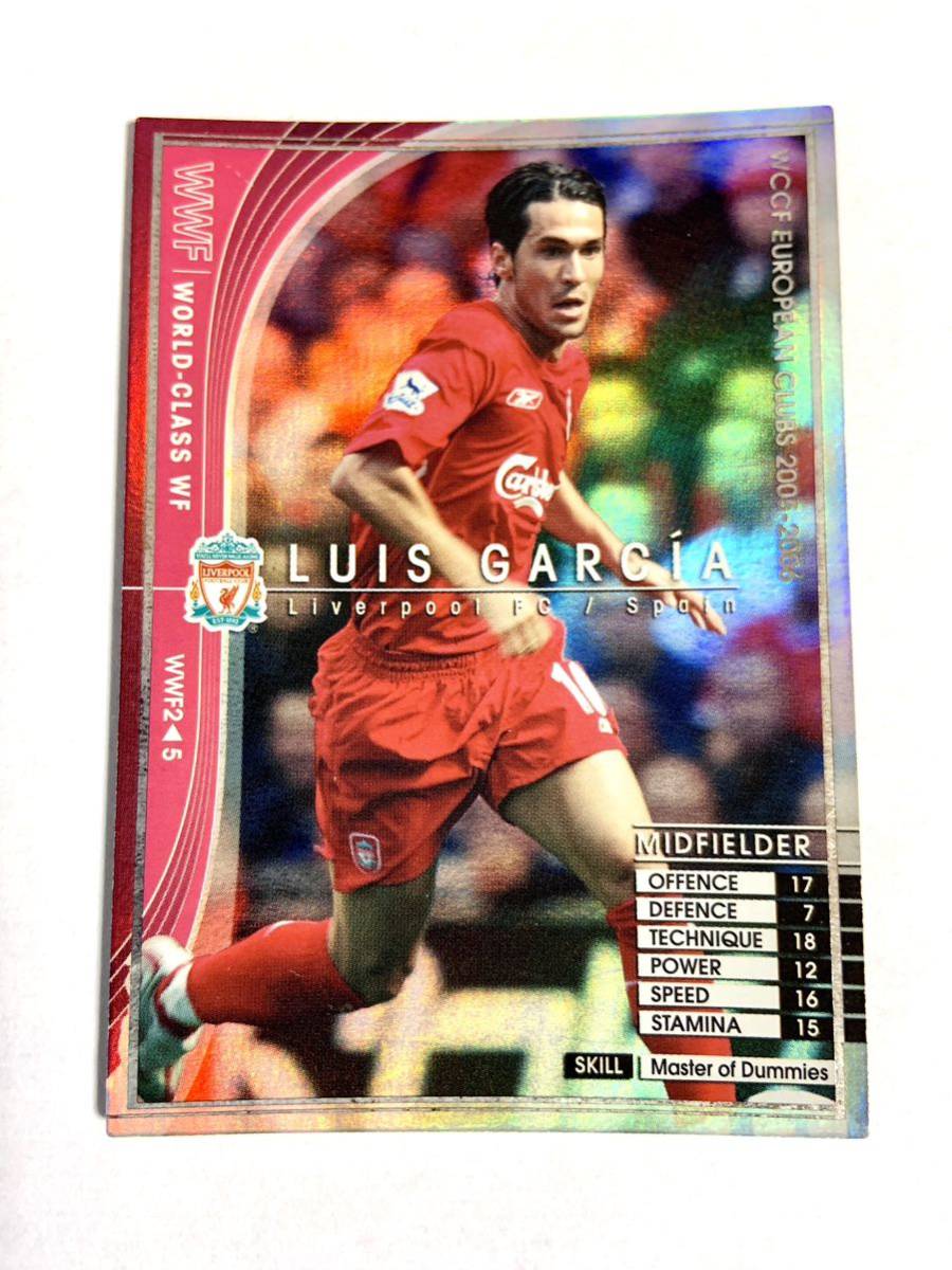 WCCF 2005-2006 ルイス・ガルシア Panini 05-06 リバプール_画像1