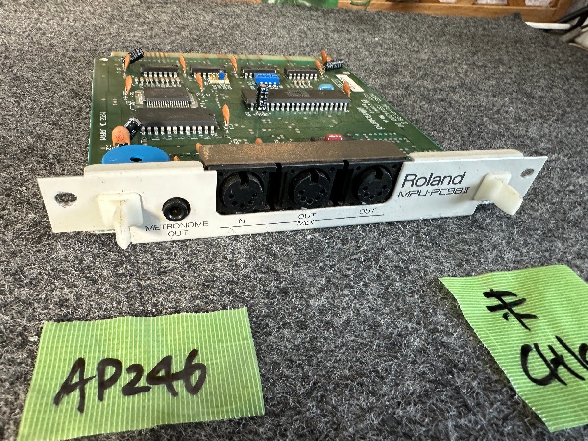 【送ゆうパケ250円】Roland　MPU-PC98II　MIDIボード ※未チェック_画像2