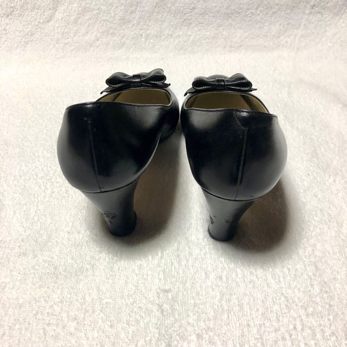 MIHAMA ミハマ パンプス 黒 リボン 22 5cm|Yahoo!フリマ(旧 MIHAMA ミハマ パンプス 黒 リボン 22 5cm|Yahoo!フリマ(旧